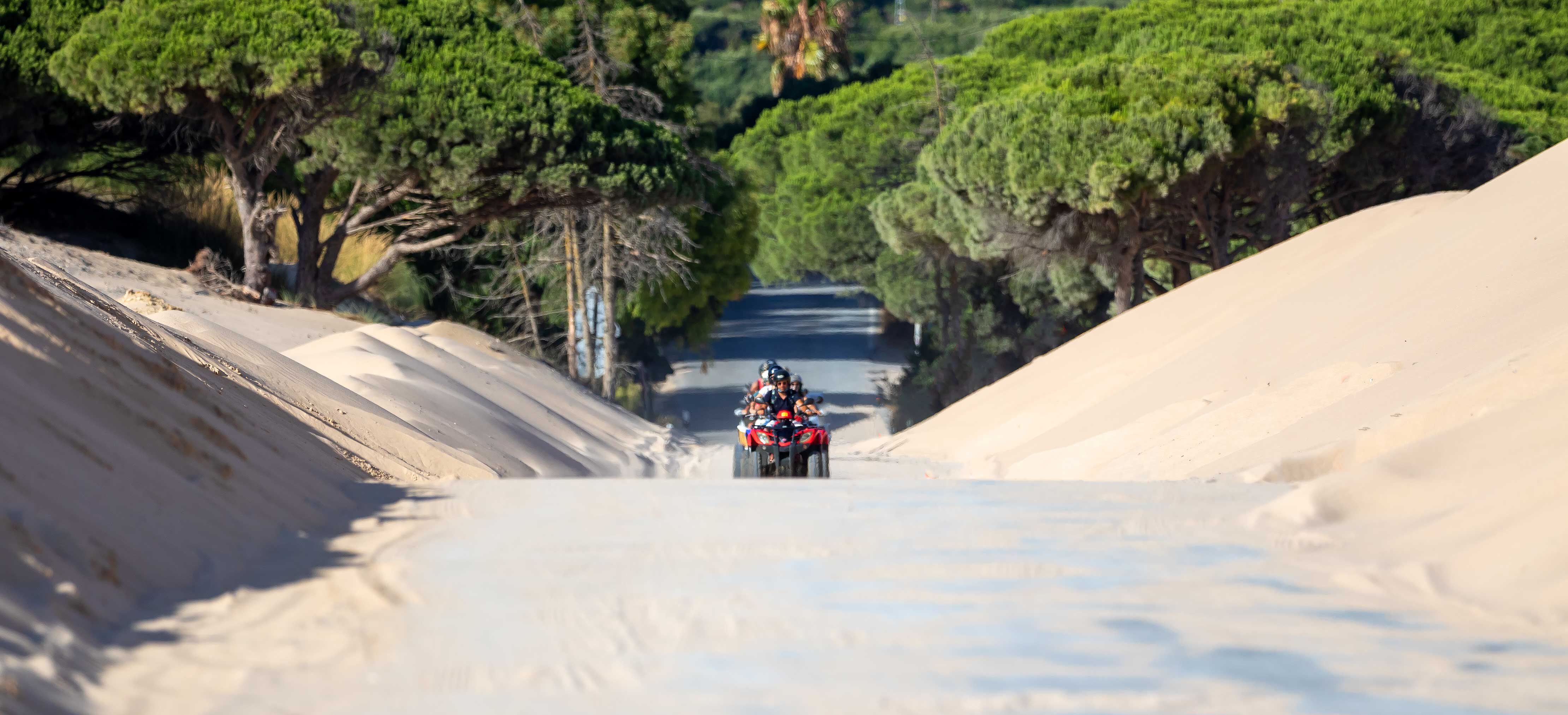 duna de Valdevaqueros y quads